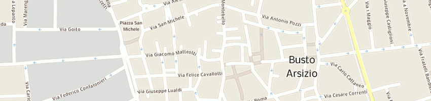 Mappa della impresa impresa di costruzioni luigi riva sas di geom fabio riva e c a BUSTO ARSIZIO