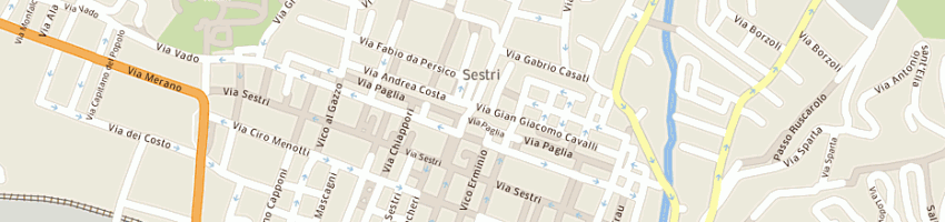 Mappa della impresa cicero antonio a GENOVA