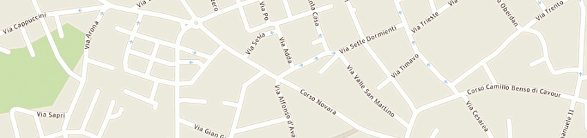 Mappa della impresa reca srl a VIGEVANO