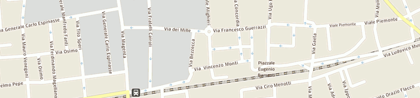 Mappa della impresa dell'acqua paola a BUSTO ARSIZIO