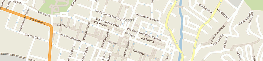 Mappa della impresa ghiardini rosa a GENOVA