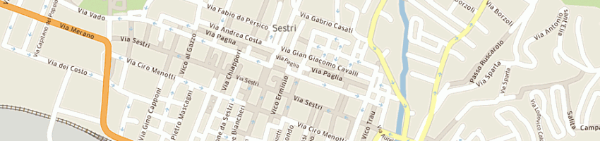 Mappa della impresa fadda gavino e papandrea pasquale a GENOVA