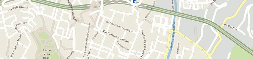 Mappa della impresa pivetta cristina a GENOVA