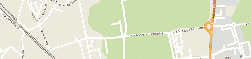 Mappa della impresa immagine verde di pavan paolo a BUSTO ARSIZIO
