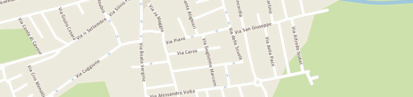 Mappa della impresa boscani santino a ARCONATE
