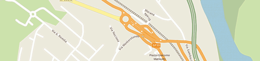 Mappa della impresa allegri carlo sas a SERRAVALLE SCRIVIA
