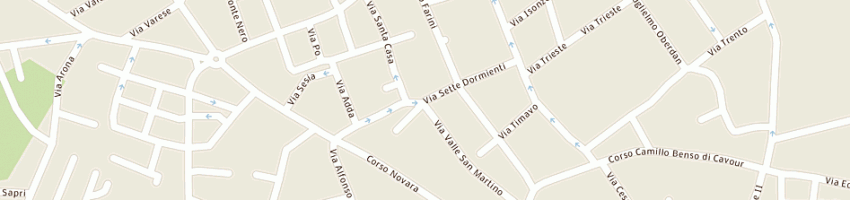 Mappa della impresa service point di maria cristina tagliani a VIGEVANO