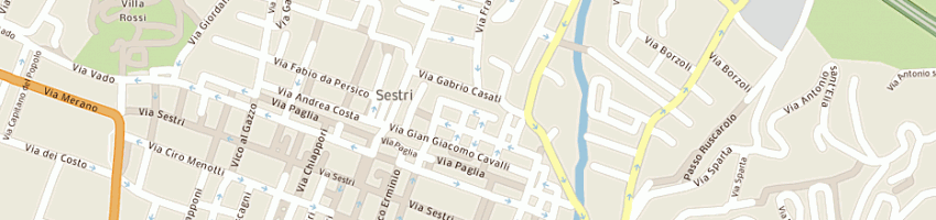 Mappa della impresa linea e benessere srl a GENOVA
