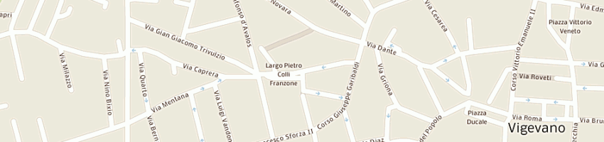 Mappa della impresa rosina palma a VIGEVANO