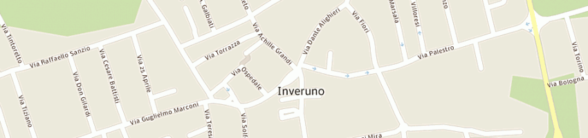 Mappa della impresa griggi daniela a INVERUNO