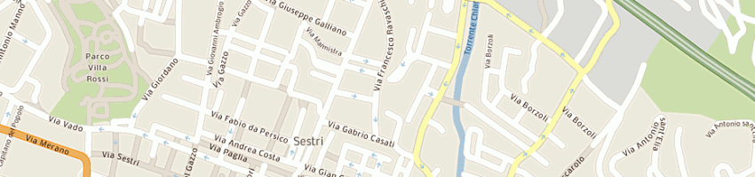 Mappa della impresa claudia e carolina sas di sterone claudia e c a GENOVA