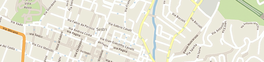 Mappa della impresa provincia di genova dei frati minori cappuccini a GENOVA