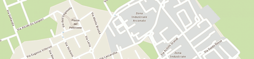 Mappa della impresa cergas snc di ciapparella lara e c a ARCONATE