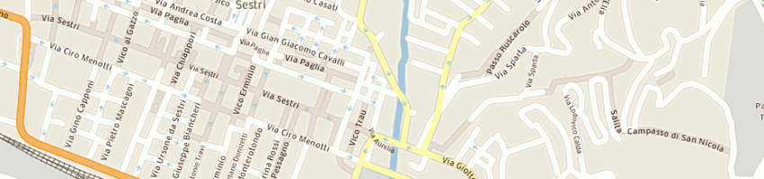 Mappa della impresa gds sas di ligato santa maria e c a GENOVA