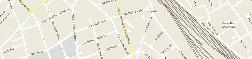 Mappa della impresa gcp sas di borsato remo e c a BUSTO ARSIZIO