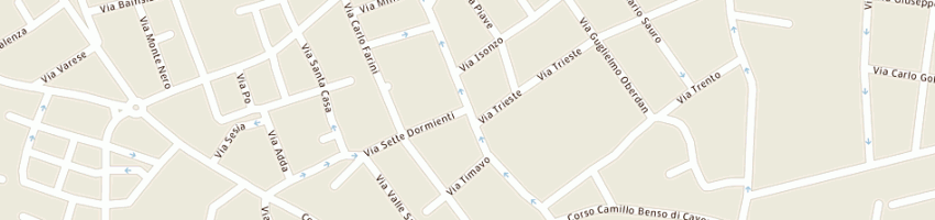 Mappa della impresa myservice snc di zanetti ma e mercalli g a VIGEVANO