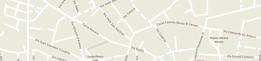 Mappa della impresa big apple one srl a VIGEVANO