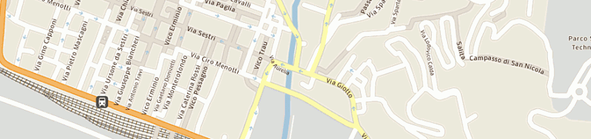 Mappa della impresa viberti luigi di percivale teresa e c snc a GENOVA