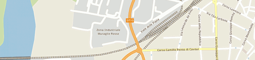 Mappa della impresa lugano leonardo (srl) a TORTONA