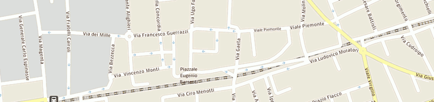 Mappa della impresa master services soc coop a rl a BUSTO ARSIZIO