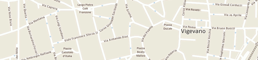 Mappa della impresa milanesi di milanesi davide e c sas a VIGEVANO