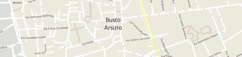 Mappa della impresa golconda sas di anna bossi e c a BUSTO ARSIZIO