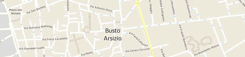 Mappa della impresa elle due snc di pozzi laura e c a BUSTO ARSIZIO