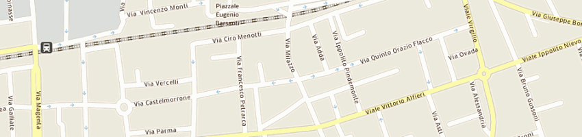 Mappa della impresa bio chiara sas di chiaravalloti francesco e c a BUSTO ARSIZIO