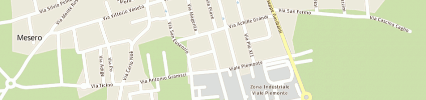 Mappa della impresa airtek snc di oldani cesare e c a MESERO
