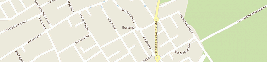 Mappa della impresa garage borsano di barbaglia giulio e c (snc) a BUSTO ARSIZIO