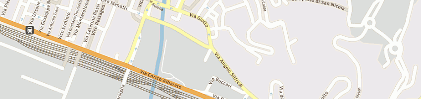 Mappa della impresa podella antonio a GENOVA