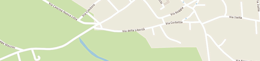 Mappa della impresa manifattura nuova giesse di maneggio lorenzo e c sas a GAMBOLO 