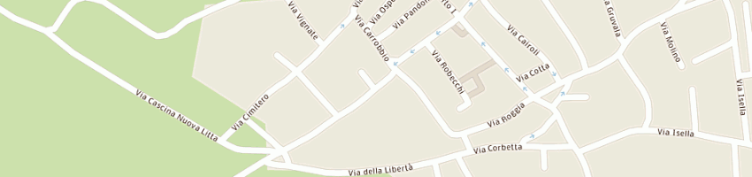 Mappa della impresa barbonaglia pietro a GAMBOLO 