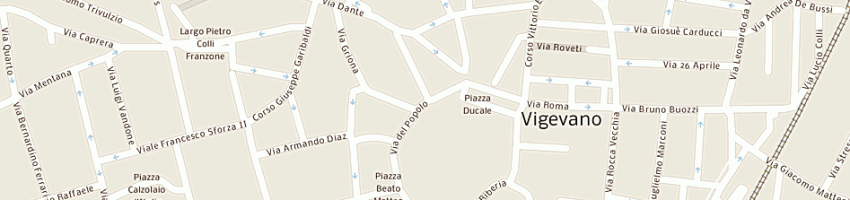 Mappa della impresa farmacia scevola gianbattista e c snc a VIGEVANO