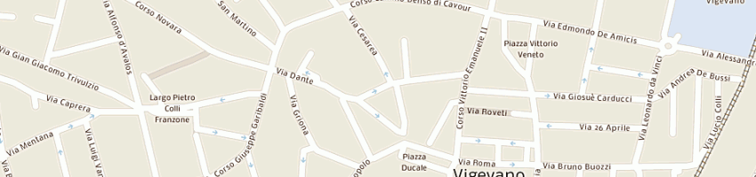 Mappa della impresa nine snc di battistella monica e onsea sylvie a VIGEVANO