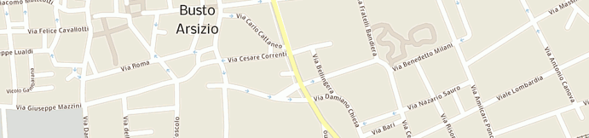 Mappa della impresa aqua srl a BUSTO ARSIZIO
