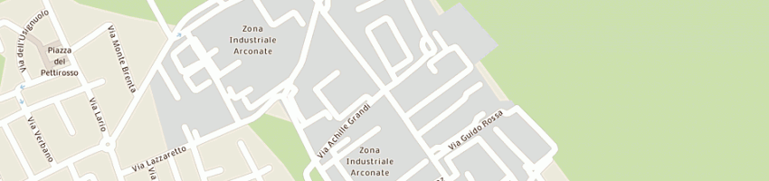 Mappa della impresa l'arciere soc soop a rl a ARCONATE