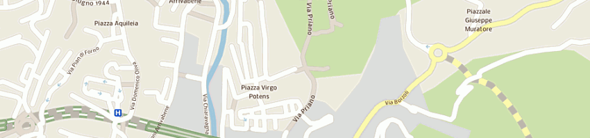 Mappa della impresa villa marti - cooperativa villa perla srl a GENOVA