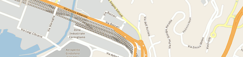 Mappa della impresa comsas srl a GENOVA