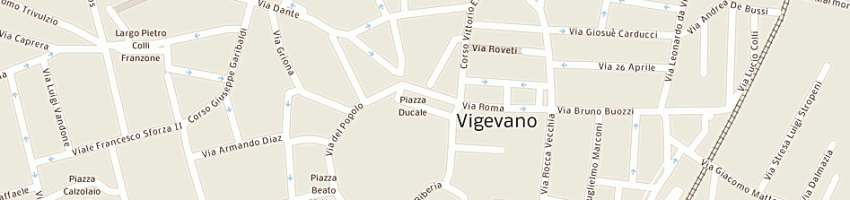 Mappa della impresa studio g e g di gabriele francese a VIGEVANO