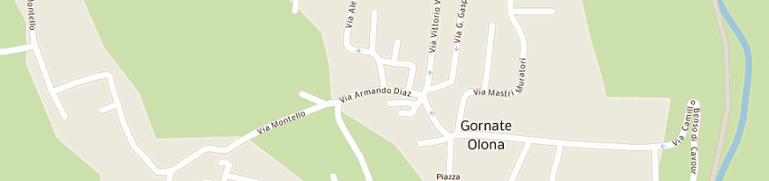 Mappa della impresa lomazzi enrico a GORNATE OLONA