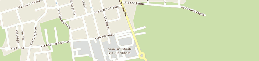 Mappa della impresa intimo store srl a MESERO