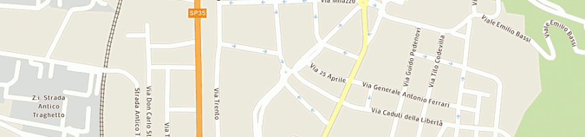 Mappa della impresa ib trans srl a TORTONA