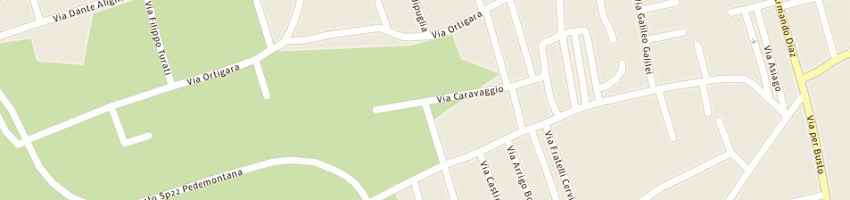 Mappa della impresa pigni carlo e c (snc) a FAGNANO OLONA