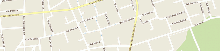 Mappa della impresa societa' sportiva ardor a BUSTO ARSIZIO