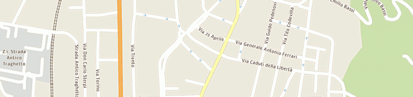 Mappa della impresa abbate giuseppe a TORTONA