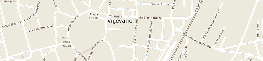 Mappa della impresa bocca flli sas di bocca corsico piccolini giovanni e c a VIGEVANO