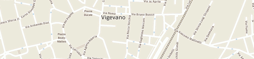 Mappa della impresa conifere - spa a VIGEVANO