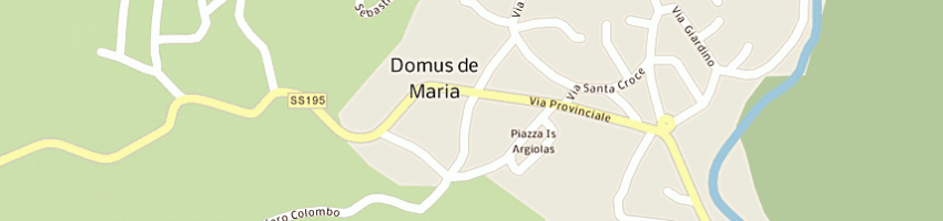 Mappa della impresa tronci luigina a DOMUS DE MARIA