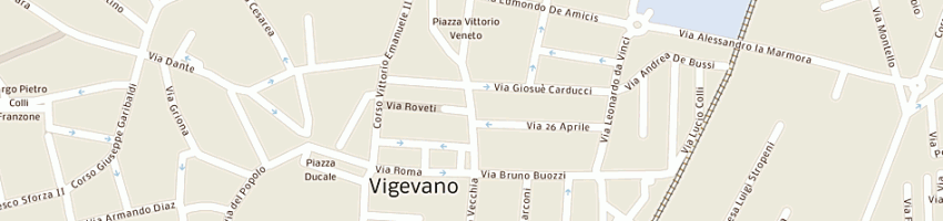 Mappa della impresa pinelli enzo a VIGEVANO